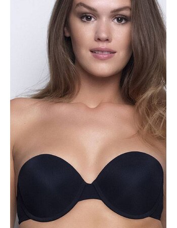 After Eden  Sensitive Strapless Bh dubbele gelvulling de kleur zwart of wit