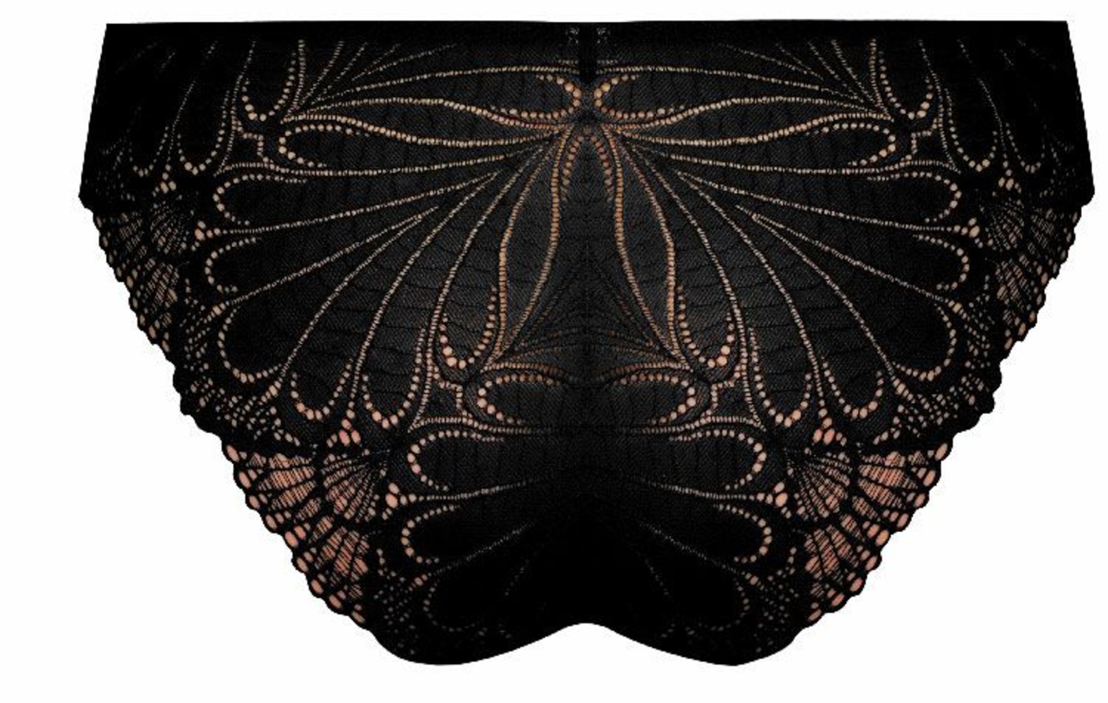 Wonderbra Glamorous Lace hipster kleur zwart of rood