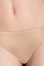 Wonderbra Microfaser naadloze basis String in zwart  of skin kleur