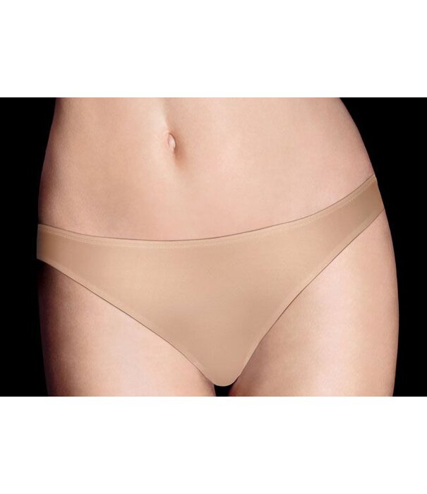 Wonderbra Wonderbra Microfaser naadloze basis String in zwart  of skin kleur