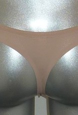 Wonderbra Microfaser naadloze basis String in zwart  of skin kleur