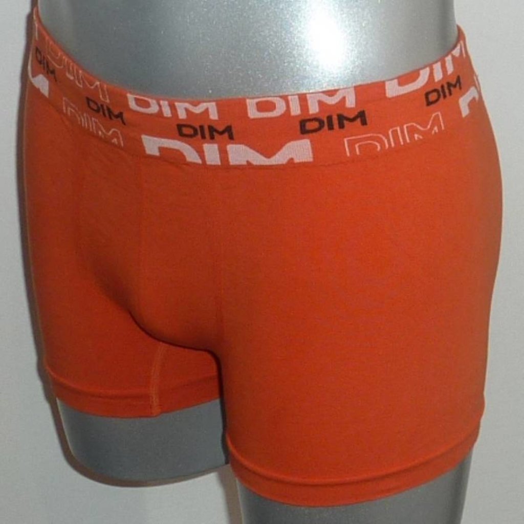 Dim  skin naadloos boxershort set kleur zwart & oranje mt M
