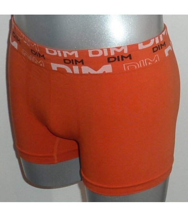 Dim  Dim skin naadloos boxershort set kleur zwart & oranje mt M