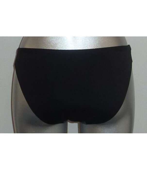 Sapph Whitehaven Beach Bikinislip mt L kleur grijs met wit & zwart