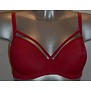 Sapph Fortuny Bh met licht voorgevormde cup kleur rood mt A70 & wit, zwart A70