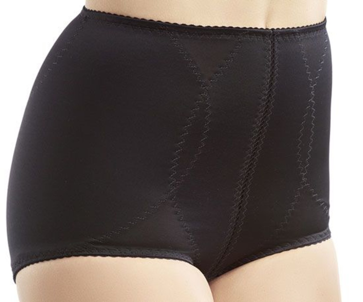 Susa Susa Classic Pantybroekje 4970 – Buikcorrigerend Microfaser Pantybroekje – Wit, Huid & Zwart