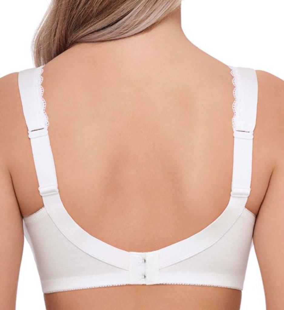 Susa Topsy Plus Faja katoenen Bh zonder beugel basis kleur wit of cappuccino