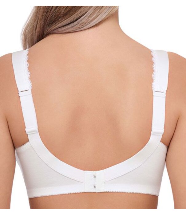 Susa Susa Topsy Plus Faja katoenen Bh zonder beugel basis kleur wit of cappuccino