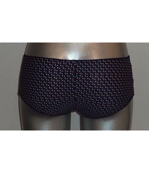 Dim  Dim Microfaser Fantasie Boxershortset kleur pink & print of marine & print