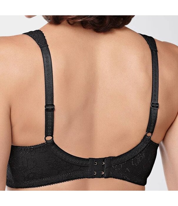 Amoena  Amoena Nora prothese Bh zonder beugel met hoog katoen gehalte kleur nougat, wit of zwart