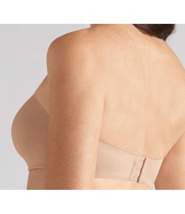 Amoena  Amoena Barbara strapless/multiway prothese BH met beugel in zachte sandkleur