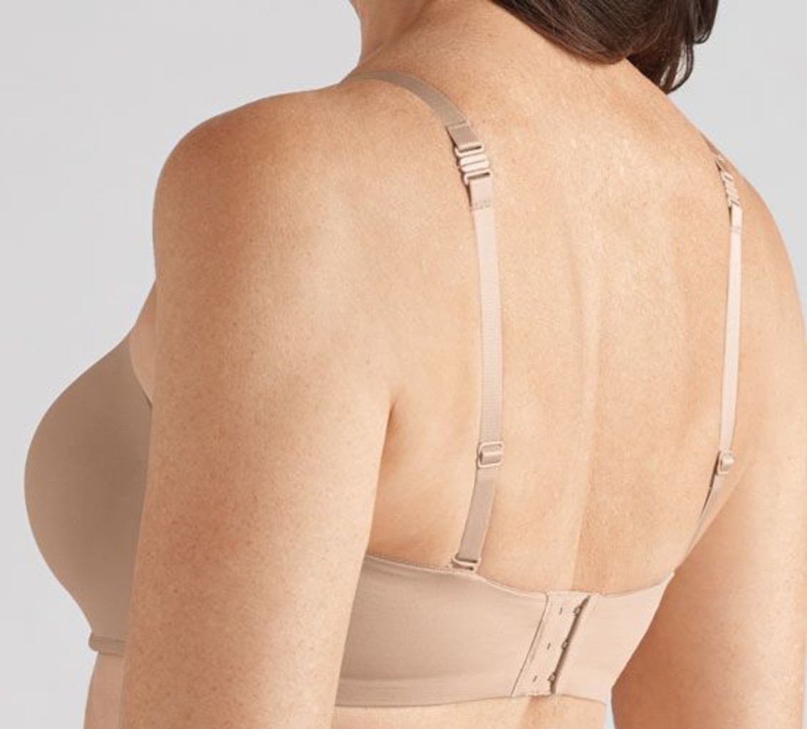 Amoena  Amoena Barbara prothese bh met beugel–strapless multiway-voorgevormde cup-kleur huid