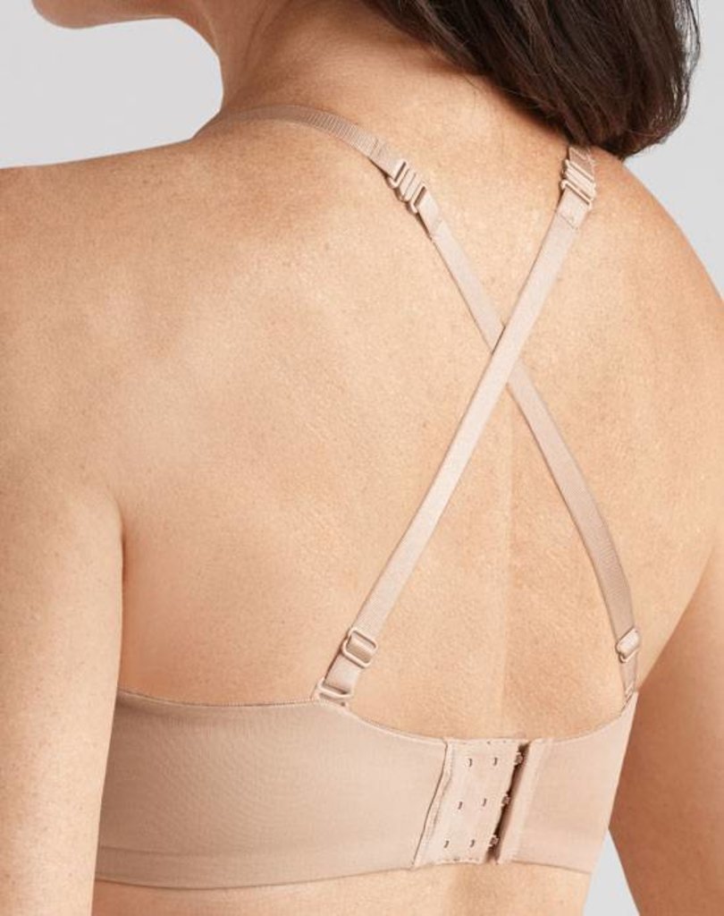 Amoena  Amoena Barbara prothese bh met beugel–strapless multiway-voorgevormde cup-kleur huid