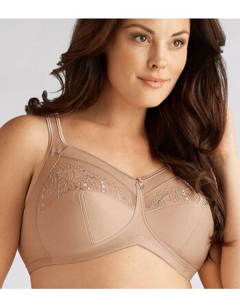 Amoena Isadora prothese bh kleur sand zonder beugel – stevige tweedelige cup