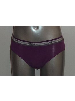 Dim  3D Flex Classic cotton stretch slipset grijs & violet mt XXL