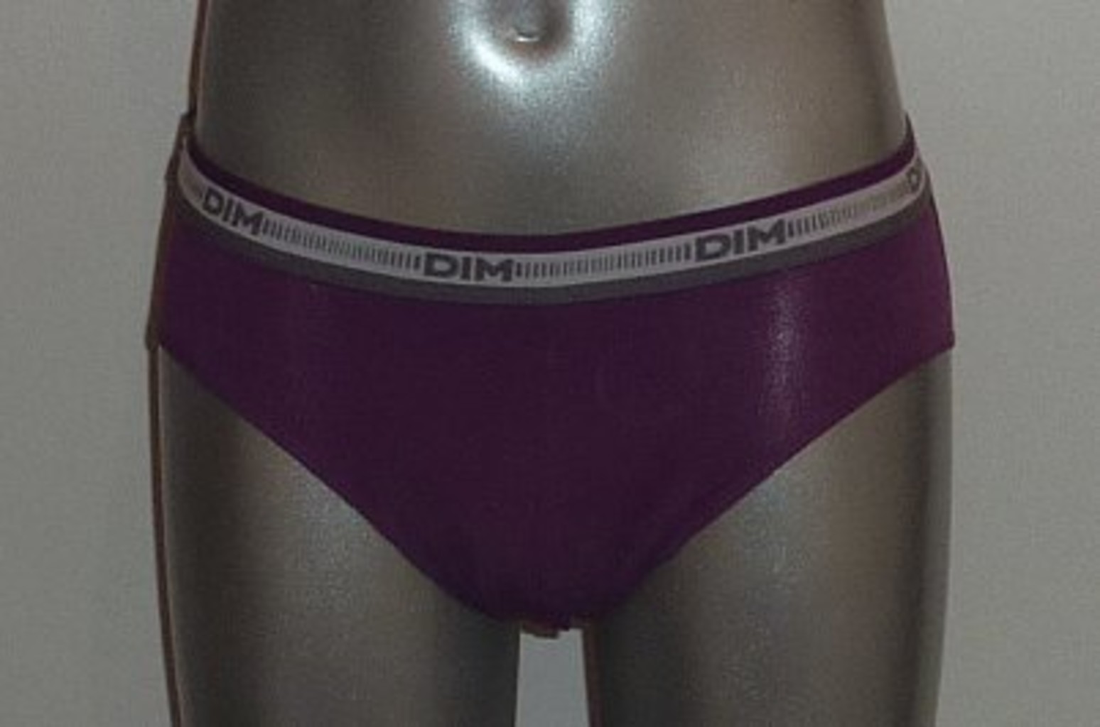 Dim  3D Flex Classic cotton stretch slipset grijs & violet mt XXL