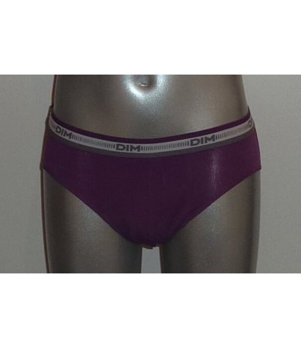 Dim  3D Flex Classic cotton stretch slipset grijs & violet mt XXL