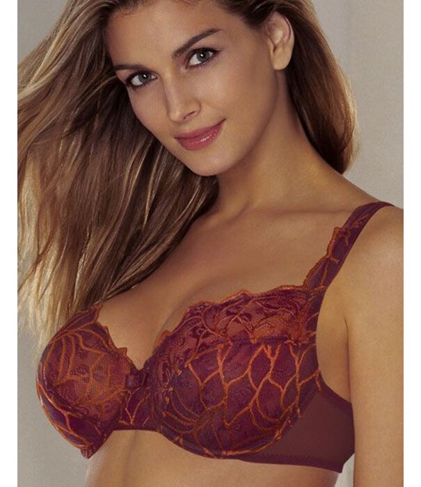 Playtex Playtex Poeme Bh met beugel & gratis bijpassende slip kleur vermillon