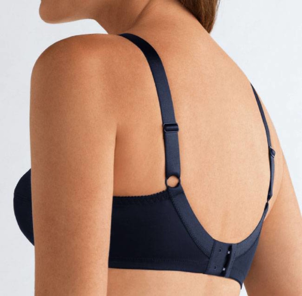 Amoena  Amoena Nancy prothese bh zonder beugel – marine – met CoolMax® prothesehoesjes – zachte ondersteuning & tijdloos comfort
