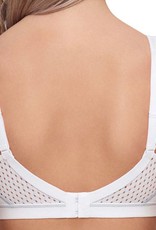 Susa Susa Topsy Sport BH zonder beugel – medium support in wit