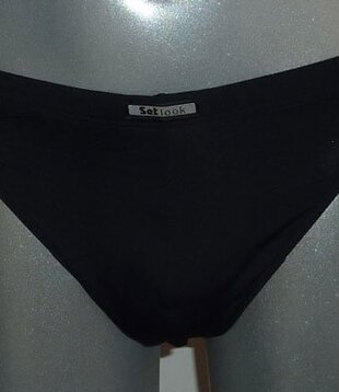 Jody microfaser herenstring kleur rood, zwart of marine