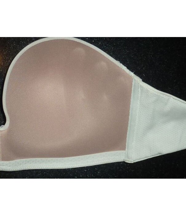 Wonderbra Wonderbra New Ultimate Glamorous Lace strapless Bh kleur ivoor & zwart