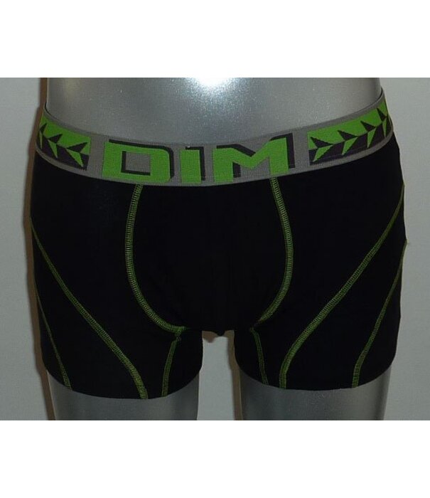 Dim   Sport boxershort met korte pijp kleur zwart of indigo blauw
