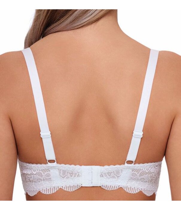 Susa Susa  Latina Balconette Bh met beugel,licht voorgevormde cup & uitneembare padding kleur wit