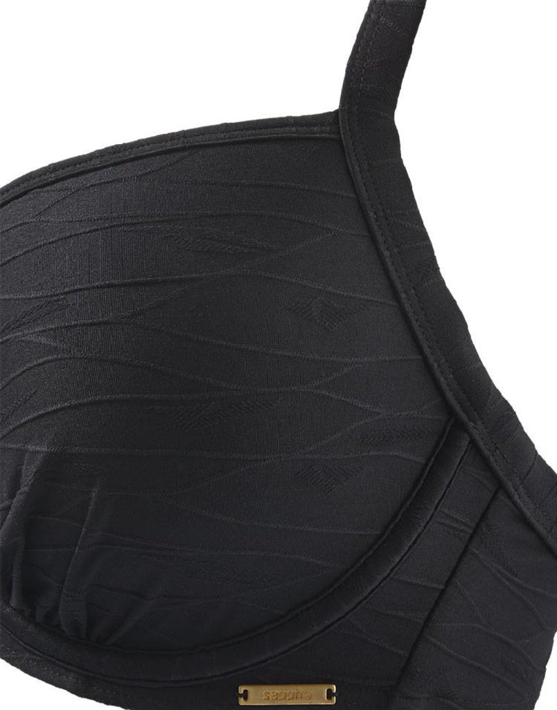 Bikinitop beugel Tioman Island zwart SAPPH Bodyfashion Born