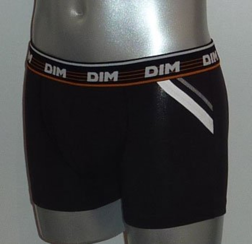 Dim  Stadium tweedelig RealCool Cotton boxershortset kleur wit & zwart
