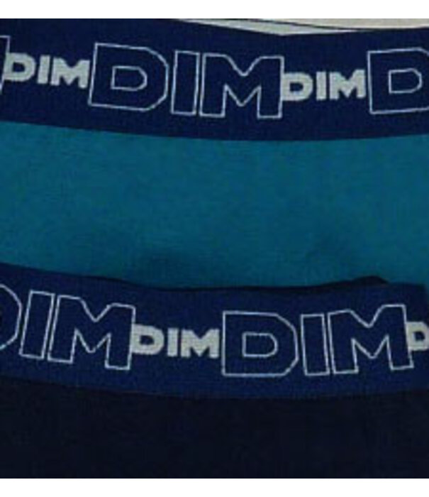 Dim  tweedelig RealCool Cotton slipset mt M kleur petrolblue & marine