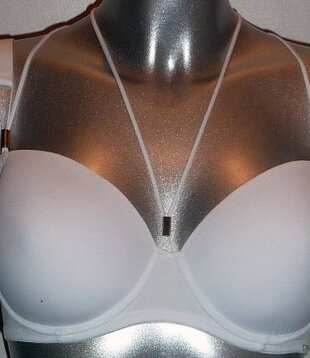 Sapph Dazon Bh met licht voorgevormde cup kleur wit mt A75 of A80