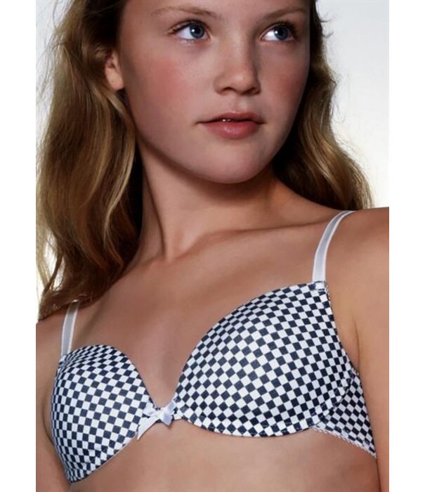 Boobs & Bloomers Boobs & Bloomers Tamia katoenen Bh zonder beugel & licht voorgevormde cup