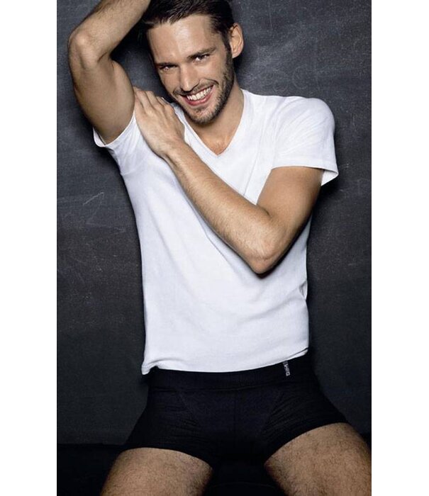 Dim   RealCool Cotton Tee-shirt set met V hals