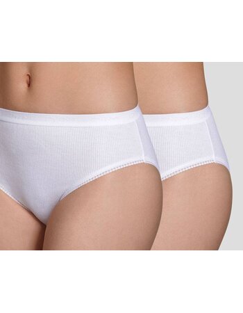 DIM Slipset 2‑Pack – 100% Pur Cotton Midi Slip