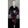 velours peuter pyjama & pluche zwaard, marine mt 92