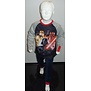 Studio 100- velours jongenspyjama Star Wars Darth vader  mt  122/128