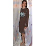 Linde Cotton Stretch Nachthemd kleur bruin