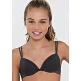 Boobs & Bloomers Anny katoenen Bh zonder beugel kleur grijs