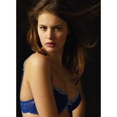 After Eden Zari Bh met licht voorgevormde cup & onderpadding mt B85 of C70, kleur kobaltblauw