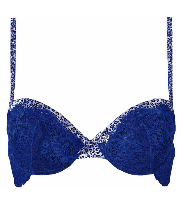 After Eden  Zari Bh met licht voorgevormde cup & onderpadding mt B85 of C70, kleur kobaltblauw