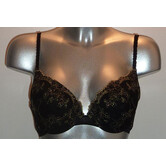 After Eden Shirin Bh met lichte gelvulling kleur zwart met goudkleurige lurex