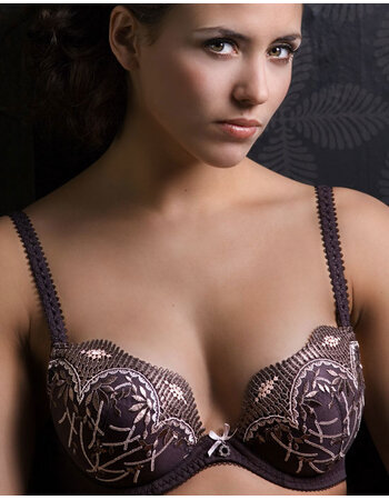 Voque Bh met beugel & licht voorgevormde cup kleur bruin mt D85