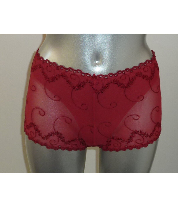 Farina boxer met ingewerkte string kleur rood