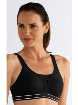 Amoena lingerie Performance prothese Sport Bh zonder beugel kleur zwart
