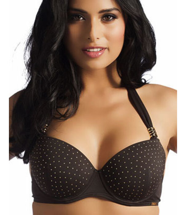 Sapph Sapph Ipanema bikinitop met beugel & voorvorm  kleur bruin