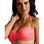 Ipanema Bandeau bikinitop met beugel kleur grapefruit