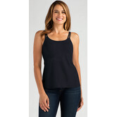 Amoena Valletta Top Zwart – Zachte Prothese Top zonder Beugel (36–56)