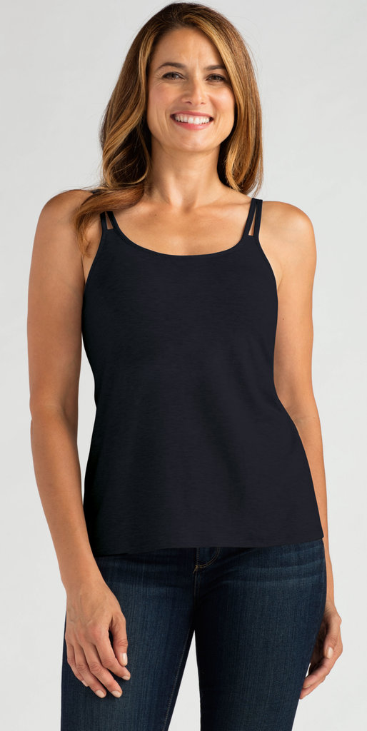 Amoena  Amoena Valletta Top Zwart – Zachte Prothese Top zonder Beugel (36–56)