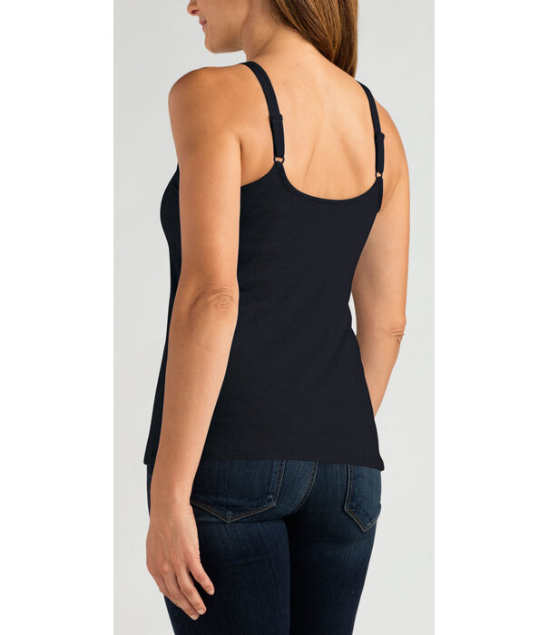 Amoena  Amoena Valletta Top Zwart – Zachte Prothese Top zonder Beugel (36–56)
